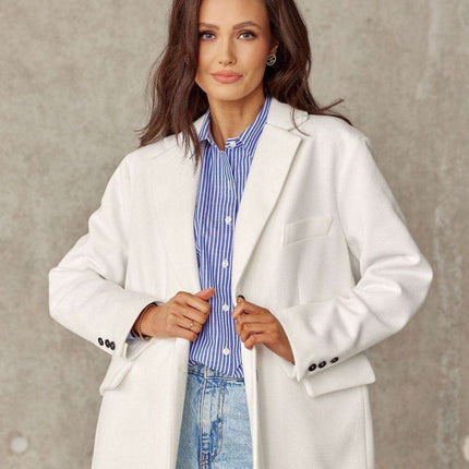 Chic Tailored Lapel Jacket by Roco Fashion - Très Elite
