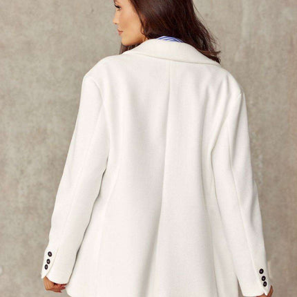 Chic Tailored Lapel Jacket by Roco Fashion - Très Elite