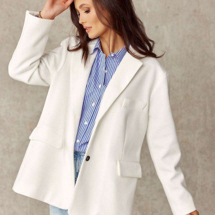 Chic Tailored Lapel Jacket by Roco Fashion - Très Elite