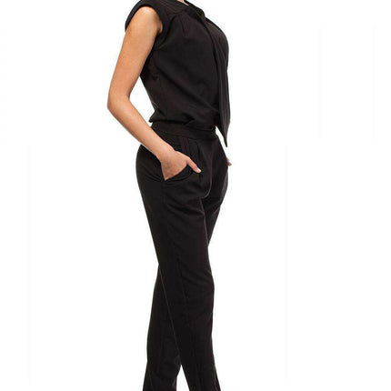 Chic Tapered Hem Jumpsuit with Elegant Envelope Design - Très Elite