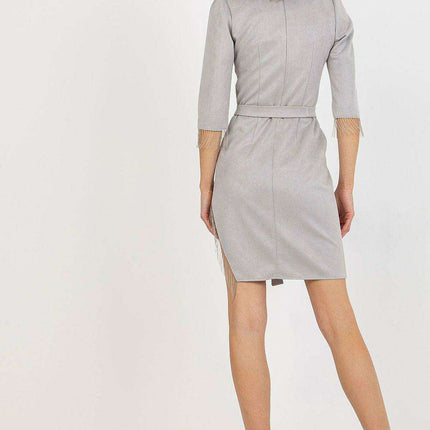 Chic Tassel-Embellished Evening Dress