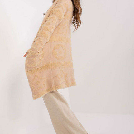 Chic Textured Open-Front Comfort Cardigan - Très Elite
