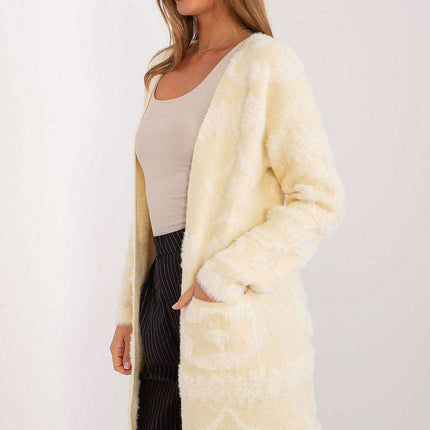 Chic Textured Open-Front Comfort Cardigan - Très Elite