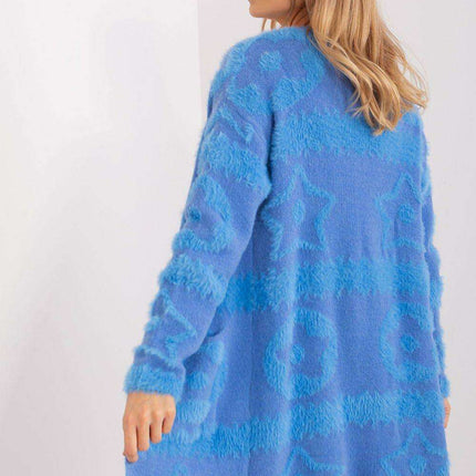 Chic Textured Open-Front Comfort Cardigan - Très Elite