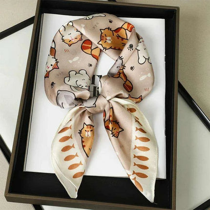 Chic Toddler Elegance: Luxurious 70x70cm Silk Scarf for Ages 6 Months to 4 Years - Très Elite