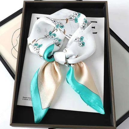 Chic Toddler Elegance: Luxurious 70x70cm Silk Scarf for Ages 6 Months to 4 Years - Très Elite
