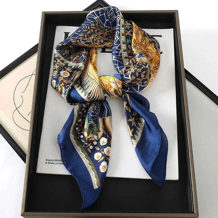 Chic Toddler Elegance: Luxurious 70x70cm Silk Scarf for Ages 6 Months to 4 Years - Très Elite