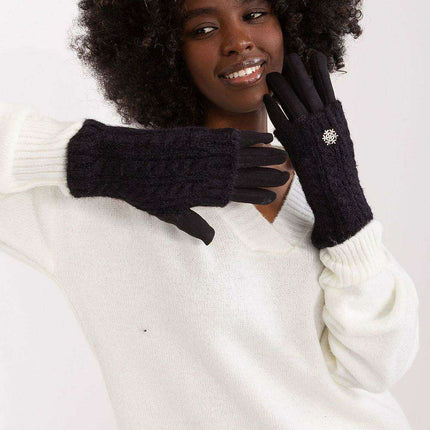 Chic Touchscreen Floral Insulated Gloves - Très Elite
