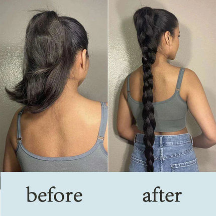 Chic Transformation: 24-Inch Long Twist Braid Ponytail Extensions for Effortless Elegance - Très Elite