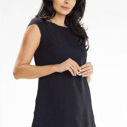 Chic Trapezoidal Mini Dress