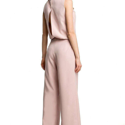 Chic Trousers Ensemble with Slit Back Detail - Très Elite