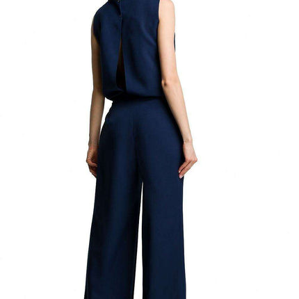 Chic Trousers Ensemble with Slit Back Detail - Très Elite