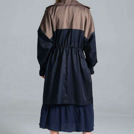 Chic Two-Tone Autumn Parka Jacket - Très Elite
