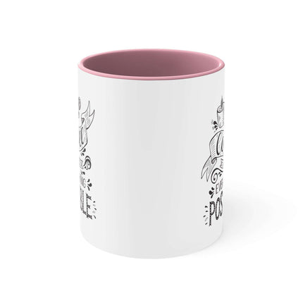 Chic Two-Tone Ceramic Coffee Mug - 11oz for Stylish Sipping- Très Elite- Très Elite