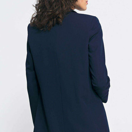 Chic Unbuttoned Blazer for Modern Elegance European Style - Très Elite