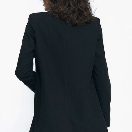 Chic Unbuttoned Blazer for Modern Elegance European Style - Très Elite