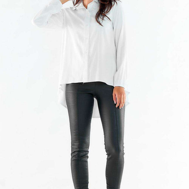 Chic Urban Long Sleeve Blouse - Distinctive Polish Design