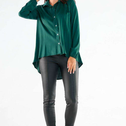 Chic Urban Long Sleeve Blouse - Distinctive Polish Design - Très Elite