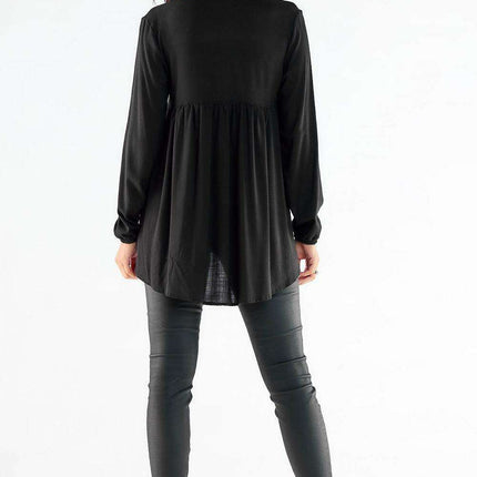 Chic Urban Long Sleeve Blouse - Distinctive Polish Design - Très Elite