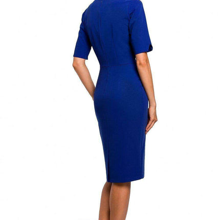 Chic V-Neck Cutout Pencil Dress - Très Elite