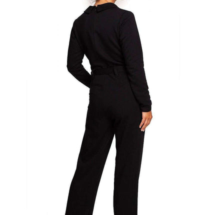 Chic V-Neck Jumpsuit Set with Stylish Belt - Très Elite