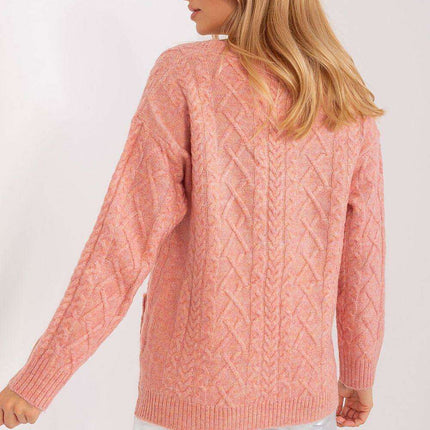 Chic V-Neck Knit Cardigan with Customizable Buttons - Très Elite