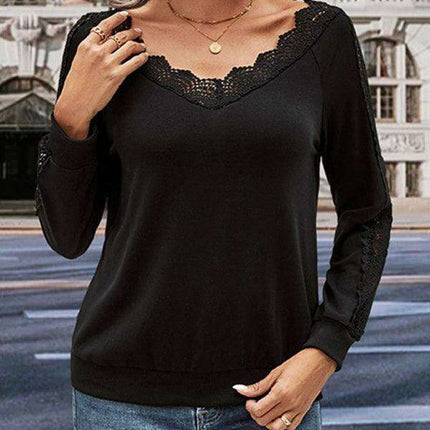 Chic V-Neck Knit Sweater for Stylish Women - Très Elite