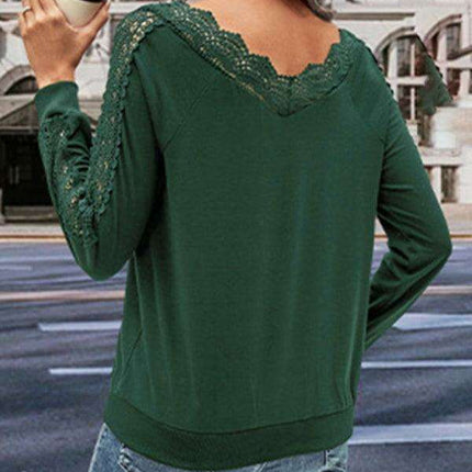 Chic V-Neck Knit Sweater for Stylish Women - Très Elite
