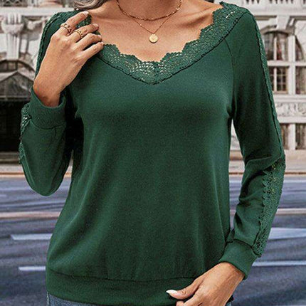 Chic V-Neck Knit Sweater for Stylish Women - Très Elite