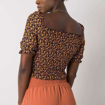 Chic V Neck Parisian Blouse For Women Made In Europe - Très Elite