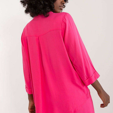 Chic V-Neck Viscose Blouse for Effortless Elegance - Très Elite