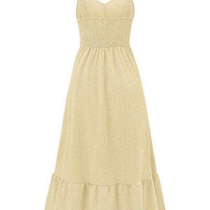 Chic V-neck Sleeveless Summer Suspender Dress for Women - Très Elite