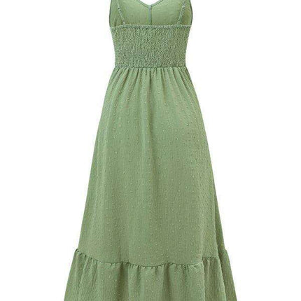 Chic V-neck Sleeveless Summer Suspender Dress for Women - Très Elite