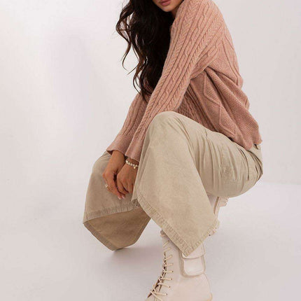 Chic Variegated Knit Cardigan with Button Closure - Très Elite