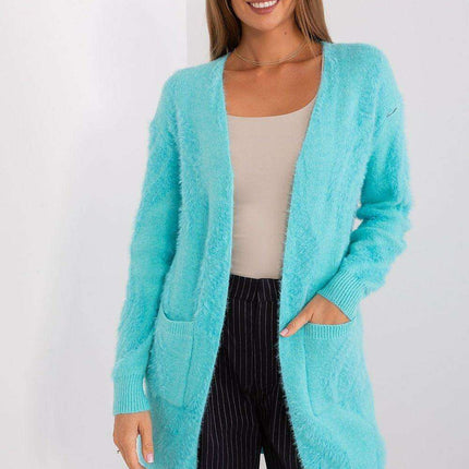 Chic Variegated Long Cardigan with Handy Slip Pockets
