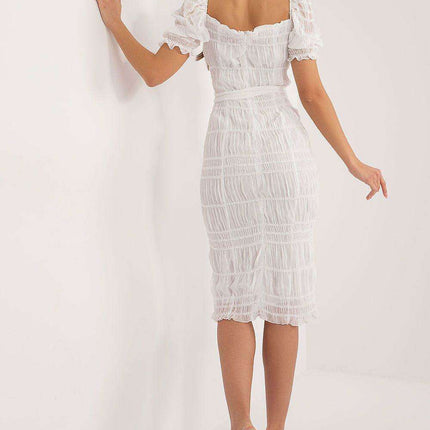 Chic Variegated Midi Pencil Dress - Très Elite