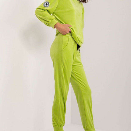 Chic Velour Knit Sweater and Pants Set for Modern Elegance - Très Elite