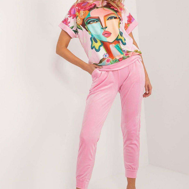 Chic Velour Lounge Set For Everyday Comfort And Style