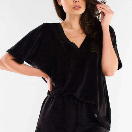 Chic Velour Lounge Shorts - Modern Elegance Redefined - Très Elite