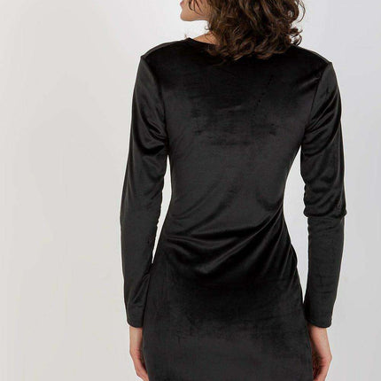 Chic Velvet Bodycon Evening Dress For Elegant Occasions - Très Elite