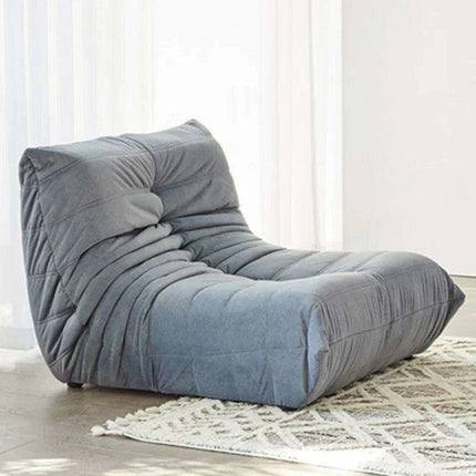 Chic Velvet Caterpillar Lounge Chair for Stylish Living Spaces - Très Elite