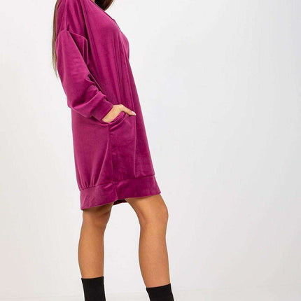 Chic Velvet Heart Neckline Day Dress Rue Paris Elegance - Très Elite