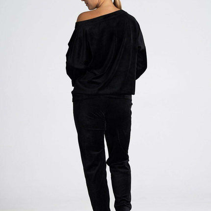 Chic Velvet Lounge Trousers for Ultimate Comfort - Très Elite