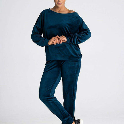 Chic Velvet Lounge Trousers for Ultimate Comfort - Très Elite