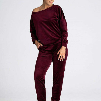 Chic Velvet Lounge Trousers for Ultimate Comfort - Très Elite