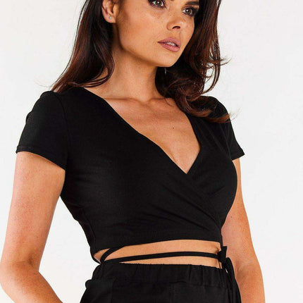 Chic Versatile Crop Top Blouse - Très Elite