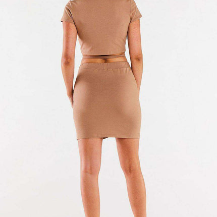 Chic Versatility Mini Skirt with Elegant Features - Très Elite