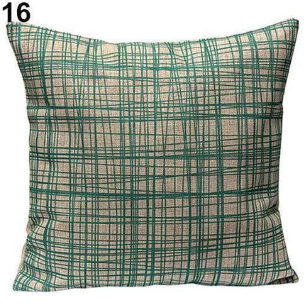Chic Vintage Floral Geometric Throw Pillow Cover for Home Styling