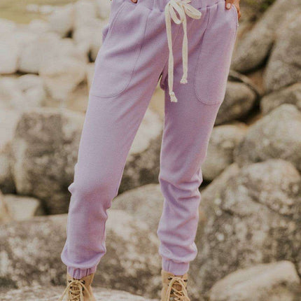 Chic Waffle Knit Lounge Ensemble for Ultimate Comfort - Très Elite