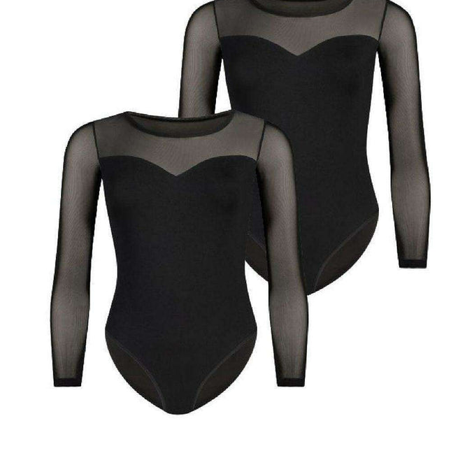 Chic White Mesh-Enhanced Body Shaper